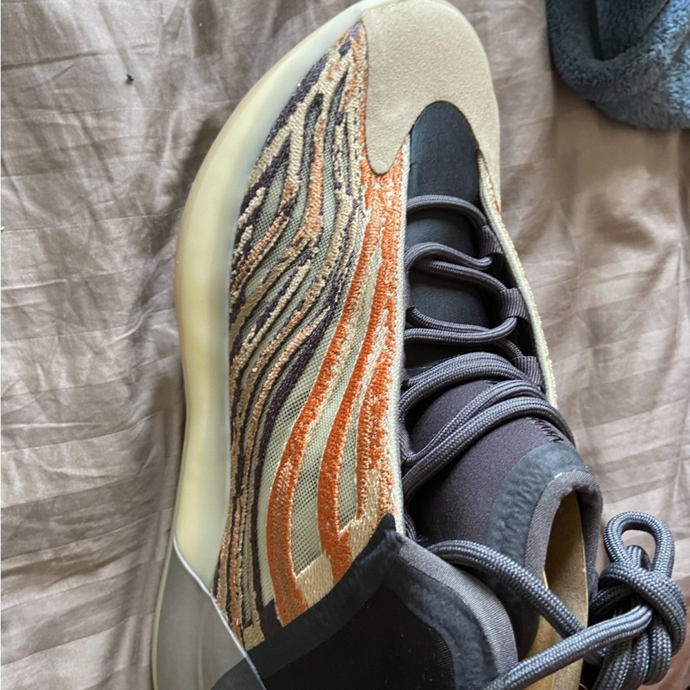 Yeezy QNTM “Flash Orange” sneakers